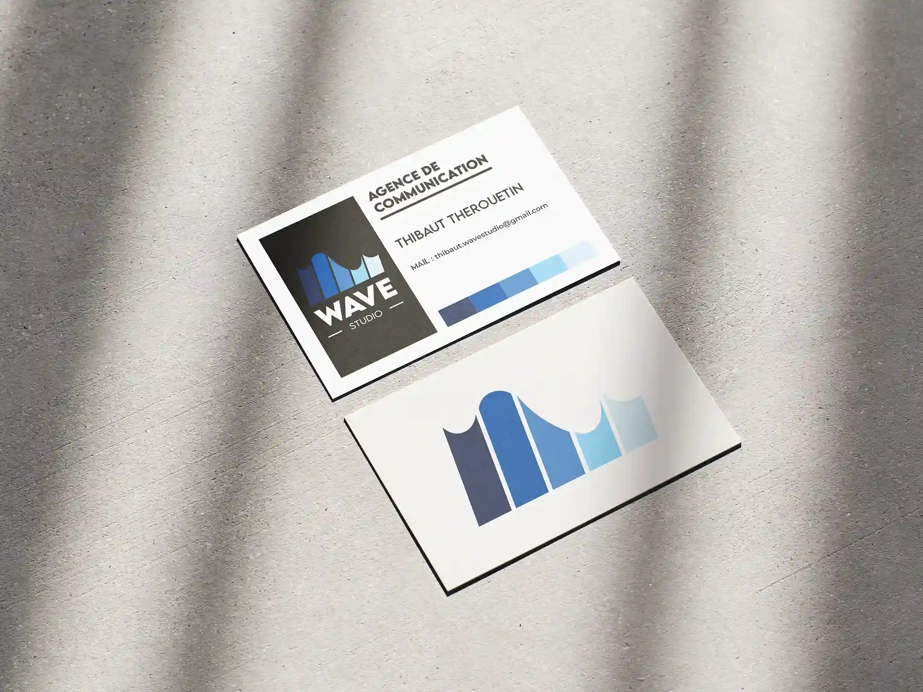 Carte de visite Wave Studio