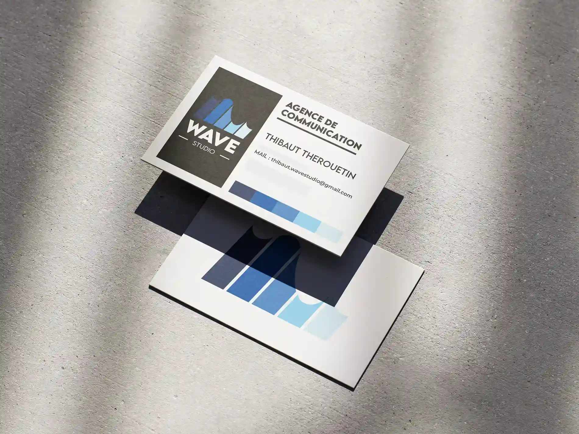 Carte de visite – wave studio